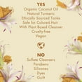 thumbnail image 4 of Love Beauty And Planet Sulfate Free Prevent & Preserve Shampoo Turmeric & Tonka Essence 13.5 oz, 4 of 10