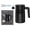 Black, variant on TOPCHANCES Electric Milk Frother, 4-in-1 Automatic Milk Steamer, 12oz/350ml Frother Machine Warm and Cold Frother for Coffee, Latte, Cappuccino, Hot (Black)