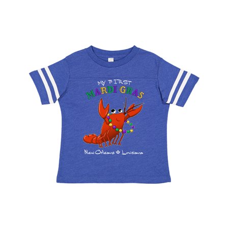 

Inktastic My First Like Mardi Gras Crawfish Gift Toddler Boy or Toddler Girl T-Shirt