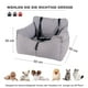 thumbnail image 2 of Asiento para perros, asiento de coche para perros, asiento de coche para mascotas, adecuado para todo tipo de coches, cama para perros multifuncional, 2 of 5