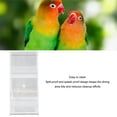 thumbnail image 4 of Comedero Automático Para Loros, Alimentador De Jaula Para Pájaros, Acrílico, Fácil Instalación, Seguro, Transparente, Gran Capacidad Para Loros, 4 of 7