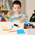 thumbnail image 2 of Kids Science Experiment Kit, Robot Building Engineering DIY STEM Toy for Ages 8-12, Educational Learning Playset, Safe & Environmentally Friendly Plastic, 2 of 8