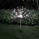 thumbnail image 4 of 150 luces LED de fuegos artificiales solares para exteriores, impermeables, decoración de cuerdas de hadas (blanco), 4 of 9