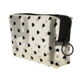 thumbnail image 1 of 1 Pc Bolsa de Cosméticos de Malla para Mujeres para Actividades al Aire Libre Viaje de Negocios Nylon Beige-Pequeña, 1 of 3