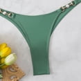 BSDJILFG Bikini Sets for Women High Waisted Swimsuits Push Up Halter V ...