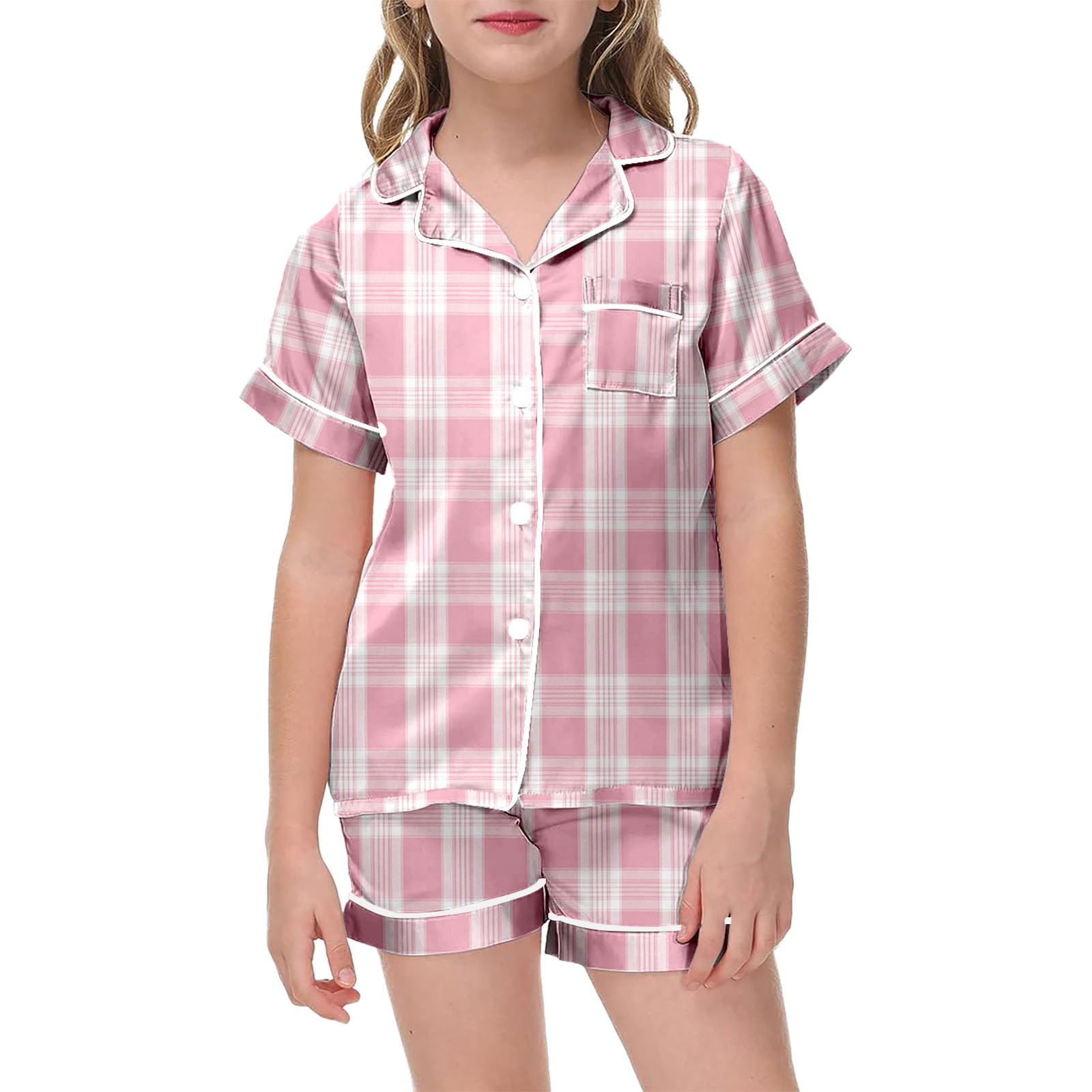 Icvfdpl Ensemble de Vêtements pour Bébé Fille Chemise Pantalon