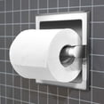thumbnail image 2 of HAHDAXIA Smack Polished Chrome Recessed Toilet Paper Holder - Includes Rear Mounting Bracket, 2 of 6