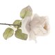 thumbnail image 2 of Flor de rosa artificial para el hogar, dormitorio, mesa de boda, exquisita decoración de centro de mesa de rosas falsas para ramo blanco, 2 of 13