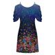 thumbnail image 5 of ICHUANYI Clearance Women Casual Loose Summer Floral Printed Tank Dress Beach Sundress Off Shoulder Dresses(Dark Blue, S) ICHUANYI WER2023080902435, 5 of 5