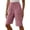 r-1478Red357, variant on Women Daily Ladies Workout Stretchy Casual Summer Knee Length Shorts For Everyday Wear Easy Care Vacation Solid Color Bottoms