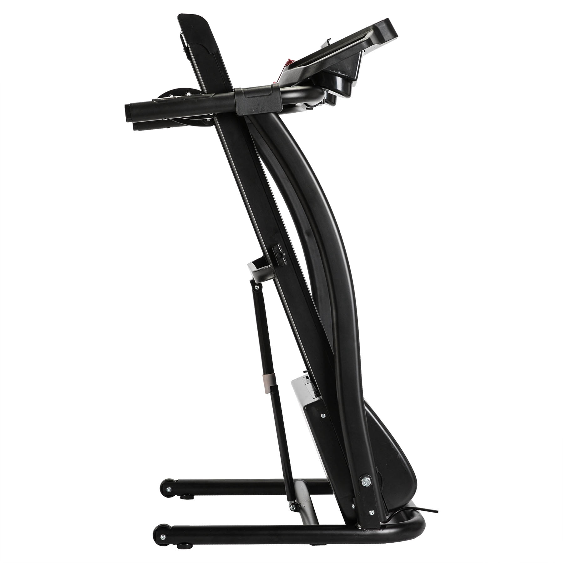 Folding Treadmill Electric Motorized Running Machine with Downloadable Sports App Control Walking & Running OR Treadmill Mat, Cup Holder, MP3 Player & Wheels Easy Assembly