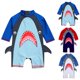 thumbnail image 4 of Odeerbi 6M-2Y Trajes de Baño de Manga Larga Con Gorro de Baño de Una Pieza Traje de Baño de Verano Con Gorro de Baño de Una Pieza Traje de Baño de Entrenamiento de Surf, 4 of 4