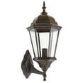 thumbnail image 1 of Luxen Home Aged Copper Finish Metal Outdoor Wall Sconce Light, 1 of 1