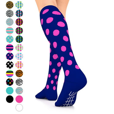 Go2 Fashion Compression Socks for Men & Women 15-20 mmHg Athletic ...