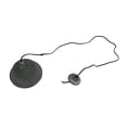 thumbnail image 2 of Metal Colander Pendant Light in Weathered Zinc 12 Inches Diameter, 2 of 4