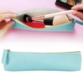 thumbnail image 2 of Cxui Pencil Case - Pu Leather Pencil Case Organizer, Slim Aesthetic Cosmetic Bag for Pen Storage & Travel Essentials, Portable Zipper Pouch Professionals, 2 of 9
