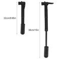 thumbnail image 4 of Mini Bicycle Air Pump Hand Pressure Bike Tire Inflator Portable Valves Cycle Pump, 4 of 9