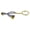 1, variant on Spurses Enthusiast Keychain Sturdy Metal Designs Personalize Team Spirit Gift Portable Key Holder