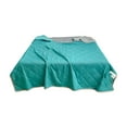 thumbnail image 2 of Ice Silk Summer Cooling Quilt | 100x150cm (39x59in) | Lightweight & Breathable | Machine Washable | Blue/Green/Red | 3-5X Better Humidity Absorption | For Hot Sleepers & Night Sweats, 2 of 6