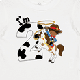 thumbnail image 4 of Inktastic I'm Two-cowboy riding horse birthday Boys Baby T-Shirt, 4 of 5