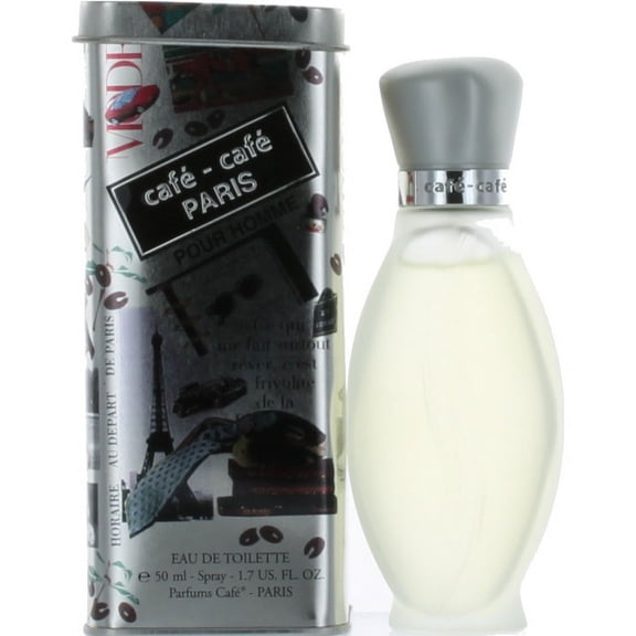 Cafe Pour Homme by Cafe Parfums for Men EDT Cologne Spray 1.7 oz. New in Box