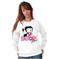 thumbnail image 4 of Vintage Betty Boop Cartoon Love Women Crewneck Sweatshirt Brisco Brands 5X, 4 of 6
