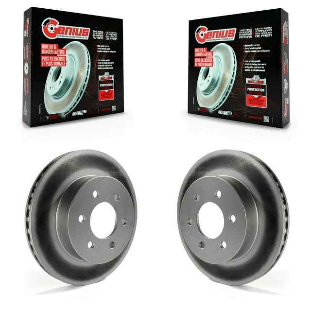 Genius Rotors de Frein à Disque avant pour Voiture Dodge Dakota Durango KG-100113