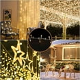thumbnail image 2 of 100PC Christmas Lights Gutter Hooks Galvanized Holiday Roof Light Clips B, 2 of 8
