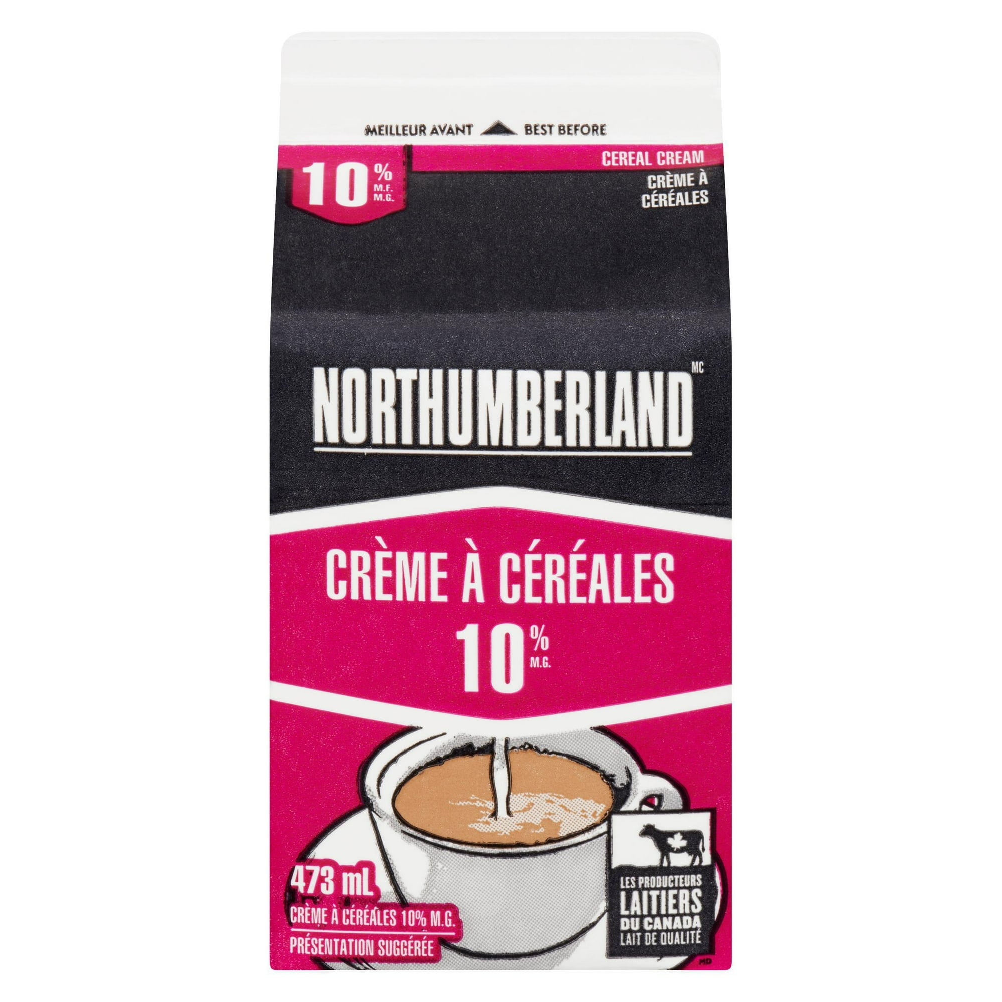 Northumberland 10% Cereal Cream, 473 mL