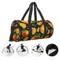 thumbnail image 3 of Balery Tangerine Bolsa de Gimnasio para Mujeres y Hombres, Bolsa de Viaje Impermeable, Bolsa de Fin de Semana con Compartimento para Zapatos y Bolsillo Húmedo, 3 of 6