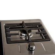 True Induction TI-1+1B | UL858 Certified, 25 in. Single Induction + Gas Burner Combination Cooktop, Built-in Installation