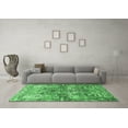 thumbnail image 3 of Ahgly Company Indoor Square Persian Emerald Green Traditional Area Rugs, 5' Square, 3 of 4