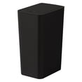 thumbnail image 6 of Small Bathroom Trash Can With Lid Slim Garbage Bin For Kitchen Under Sink Tiny Wastebasket For Bathroom Bedroom Countertop Odor-Control Flip Cover Black 13.39*10.04*6.89 in, 6 of 6