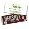24ct Wedding Candy Favors for Guests Wrapped Full Size Hershey's Chocolate Bars (24 Count) Bridal Shower Botanical - Candy Included ($2.08/bar)