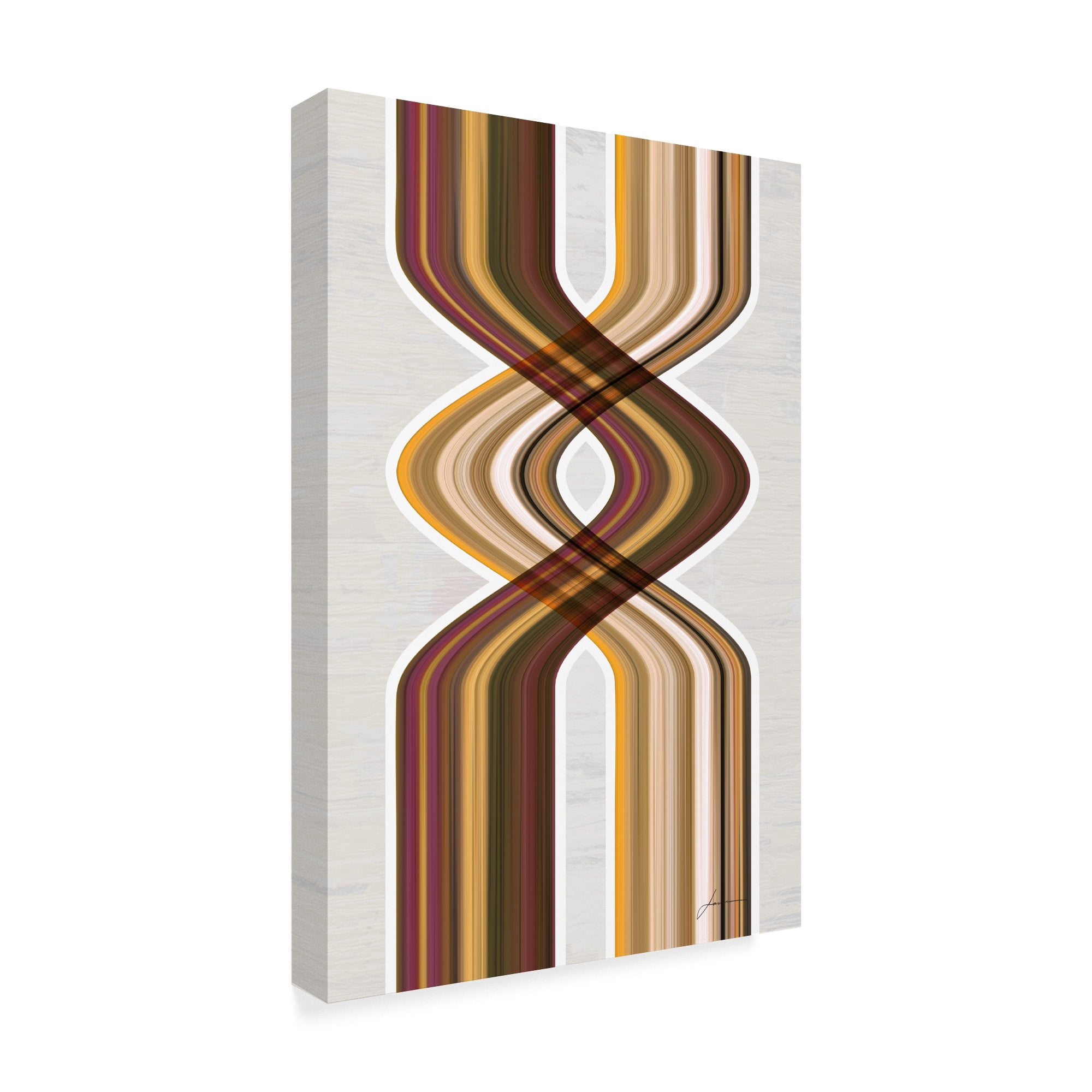 Trademark Fine Art 'Modern Dance V' Canvas Art by James Burghardt