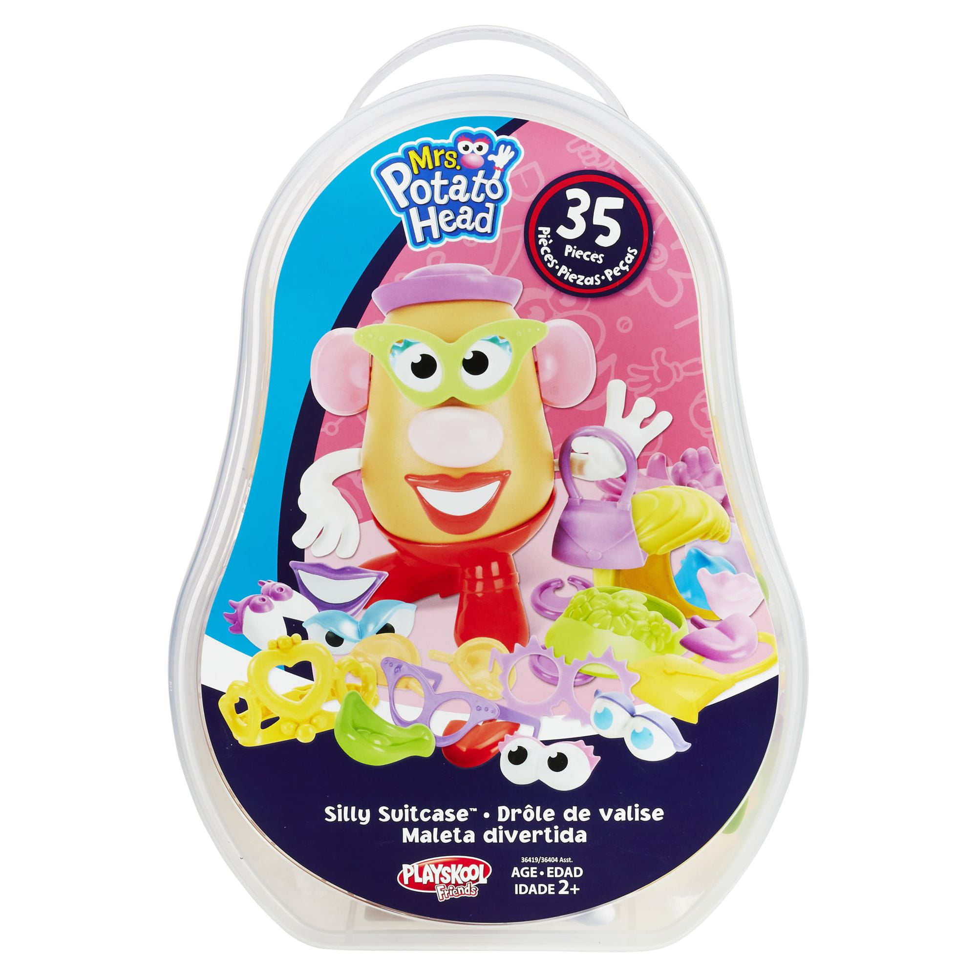 Potato Head Mr. and Mrs. Potato Head Classic Toy Assortment, Includes Parts  and Pieces to Create Funny Faces