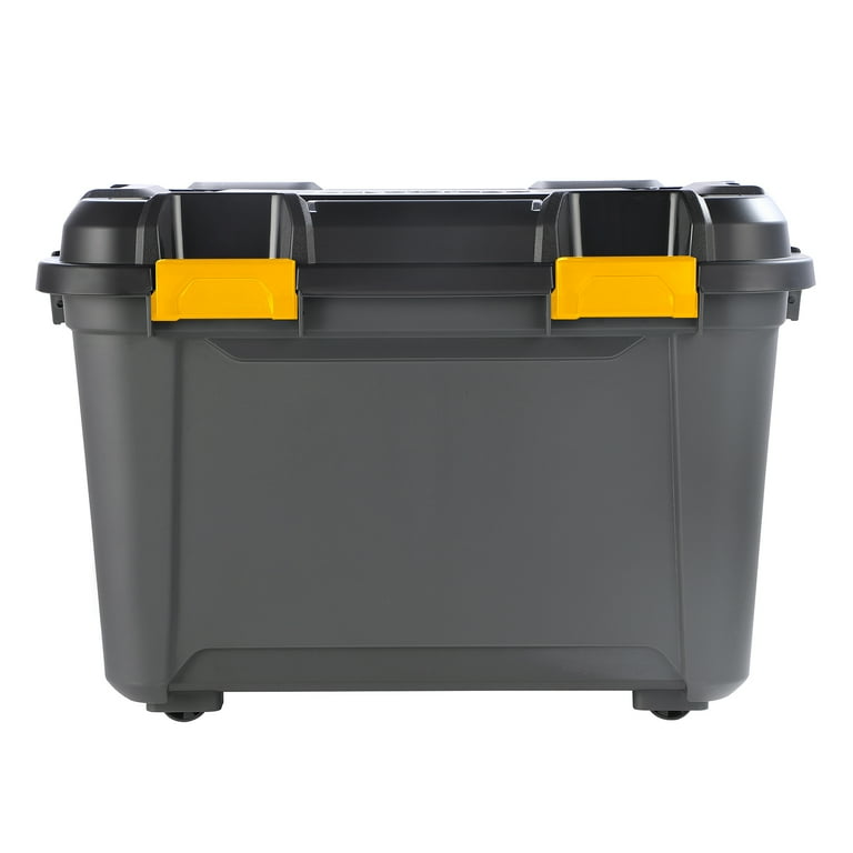 6 Pack - Ezy Storage 55L Bunker Tough Storage Tub - Walmart.com