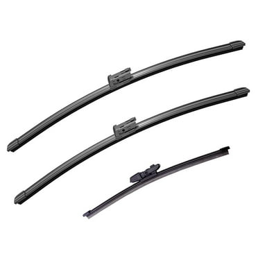 Windshield Wipers-26" 18" 11" Front and Rear Wiper Replacement for 2015-2022 Volkswagen VW Golf R Wiper Blades for MY Car(3 Pack)