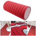 thumbnail image 1 of Self-Adhesive EVA Foam Synthetic Boat Floor Mat 2400X450X6mm Red, 1 of 5