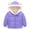 Purple, variant on Staki Toddler Winter Coat Winter Coats Puffer Padded Jacket for Toddler Girls Kids Light Outwear Cute Bear Ears with Hoods Clothing(Purple,5-6 Years)