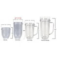 Blendin Accessories Parts 2 Pack 16 Ounce Tall Jar Cups for Original