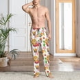thumbnail image 2 of Naloa Autumn Harvest Truck Pajama Pants Men, PJ Bottoms, Sleep & Lounge Pants-Medium, 2 of 6
