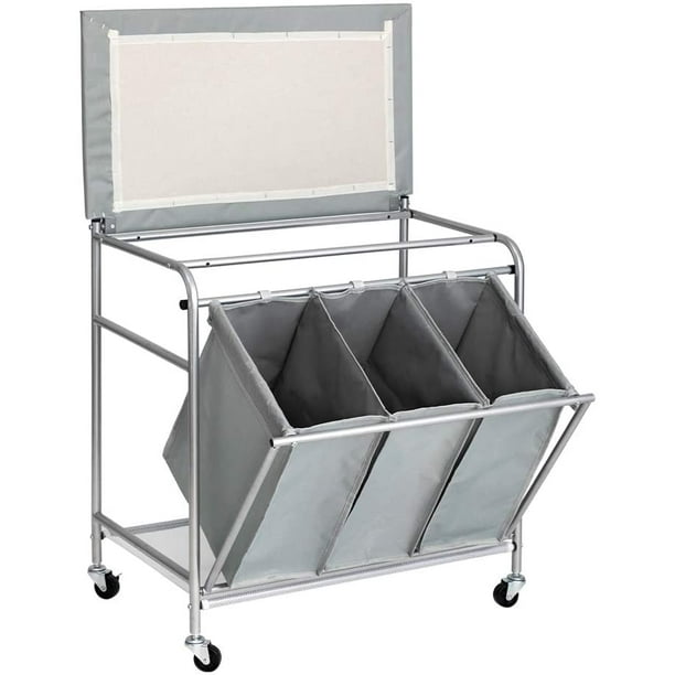laundry sorter with ironing board