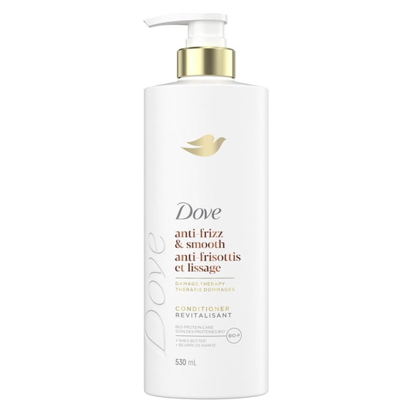 Dove Soin Capillaire Anti-Frisottis et Lissage pour Cheveux Sujets aux Frisottis avec Soin Liquide Bio-Protéiné et Beurre de Karité