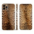 thumbnail image 3 of Design Skinz Mirrored Leopard Hide Full Body Skin Decal Wrap Kit Compatible with Apple iPhone 11 (Screen Trim & Back Skin), 3 of 5