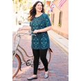 thumbnail image 2 of Catherines Women's Plus Size Easy Fit Short Sleeve Scoopneck Tunic, 2 of 3