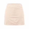 thumbnail image 5 of WERYOUNG Girl's Skirts Classic Solid Color Elastic Waist Kids Athletic Tennis Skort With Pockets Party Night Soft Breathable Skirts, 5 of 6
