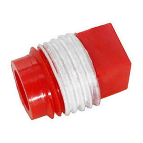 Blue Water Red Flowmeter Plug