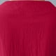 thumbnail image 5 of Fiudx Camisas para Mujer Camisa/Camisa de Cuello Redondo de Manga Corta con Cuello Medio Abierto Liso de Algodón y Lino para Mujer, 5 of 6