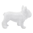 thumbnail image 3 of Bulldog Decorativo en Cerámica Blanca Corner Home & Garden Bulldog, decorativo, cerámica, 3 of 4